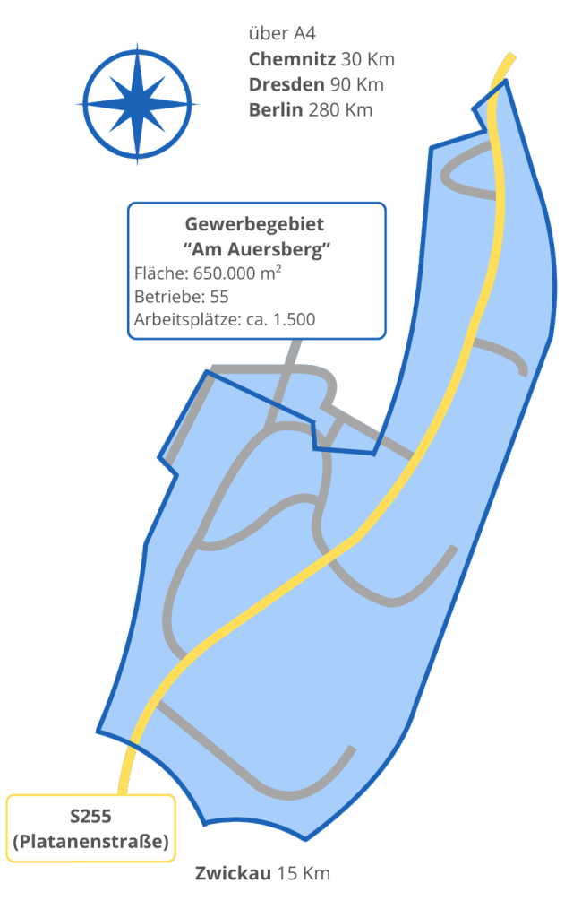St.Egidien_Gewerbegebiete_Am Auersberg_Grafik