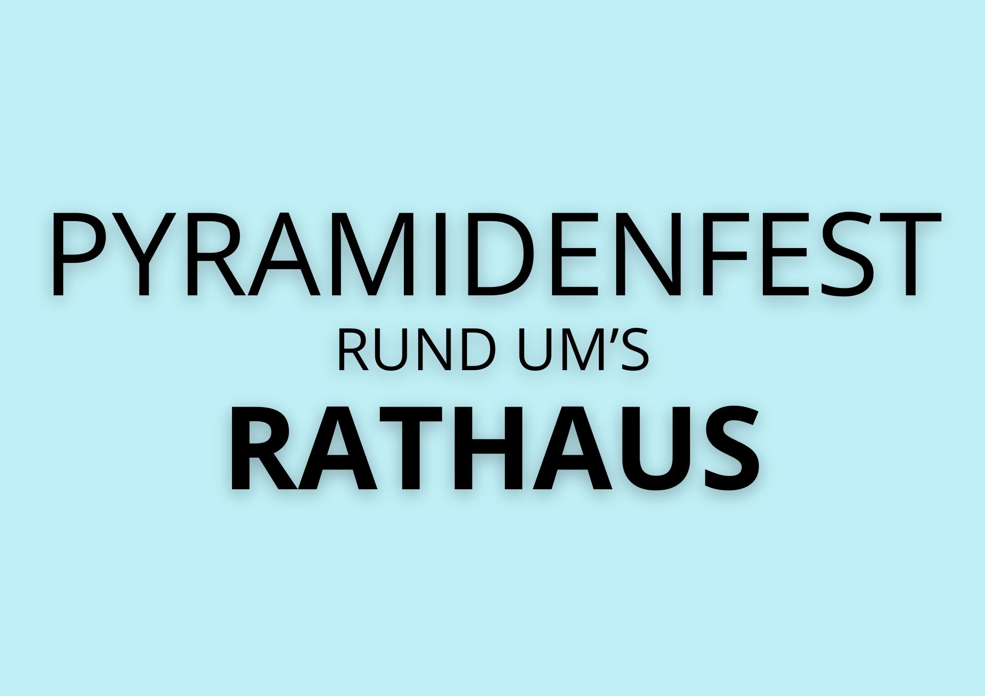 Symbolbild Pyramidenfest